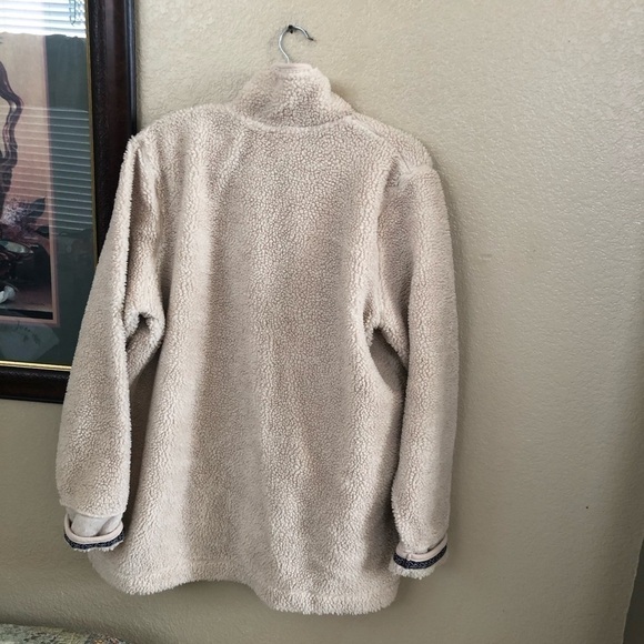 Vintage Blair Medium Sherpa Coat Button Up  Size Large - Picture 3 of 3